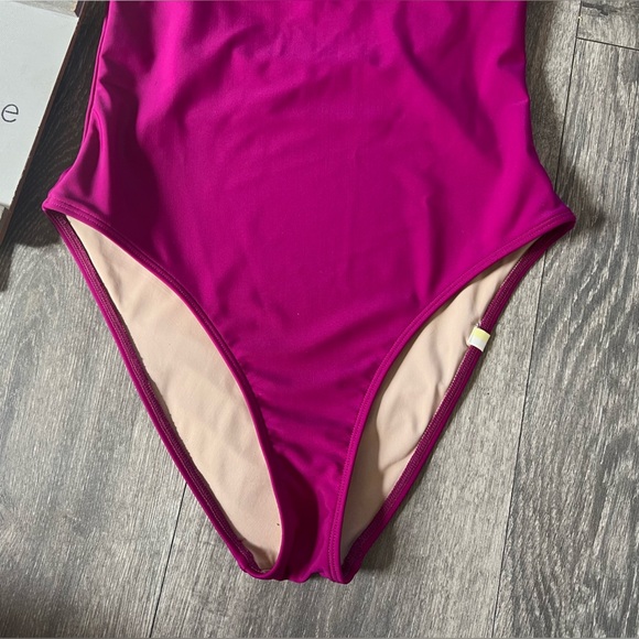 Summersalt The Sailor One Piece Pink w Orange Accent Swimsuit. Size 4 NWOT! - Picture 3 of 11